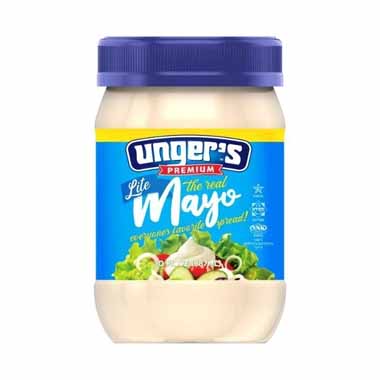 UNGER’S MAYONNAISE LITE 30 fl oz  K/P