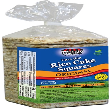 PAS. RICE CAKE SQ/PLAIN