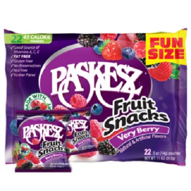 PAS. FRUIT SNACK BER. F/P