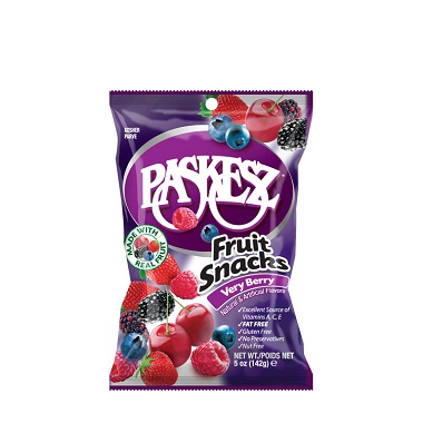 PAS. FRUIT SNACKS BERRY