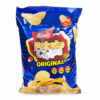 BL. POTATO CHIPS 14OZ