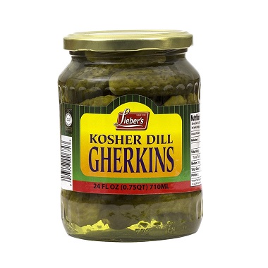 LIE. DILL GHERKINS