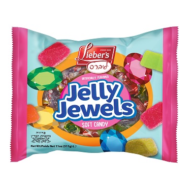 Lieber's Jelly Jewels Soft Candy, 11 Oz