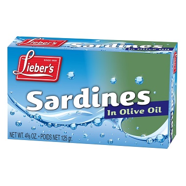 Liebers Sardines In Olive Oil 125G
