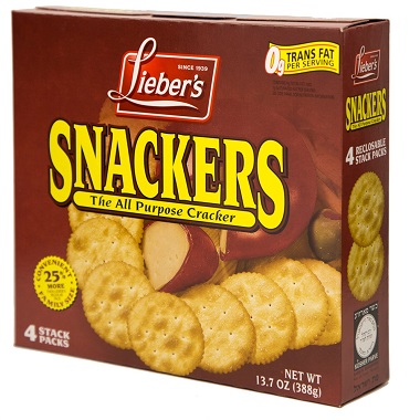 LIE. SNACKERS 4 PACKS