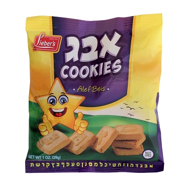LIEBERS BISCUIT ALEF BEIS 28 GR