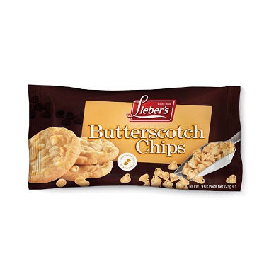 LIE. BUTTERSCOTCH CHIPS