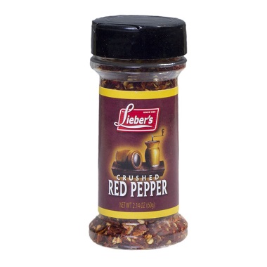 LIE. CRUSHED RED PEPPER