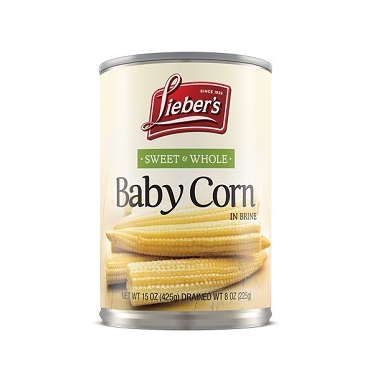 LIE. CUT SWEET BABYCORN