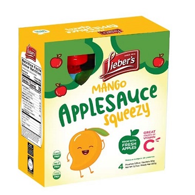 LIE. APPLE MANGO POUCHES