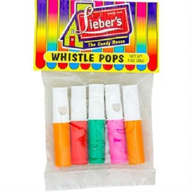 LIE. WHISTLE LOLLIES