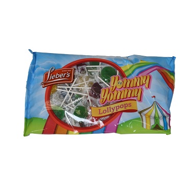 LIE. LOLLIPOPS FLAT 340GR