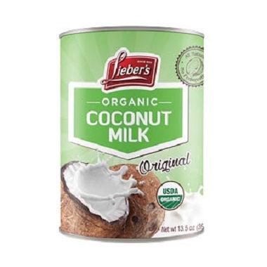 LIE. ORGANIC COCONUT MILK