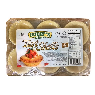 Ungars Tart Shells 8.9 oz x12