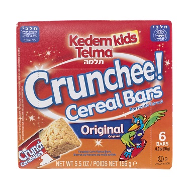 Kedem Telma Crunchee Bars Original 5.5 oz