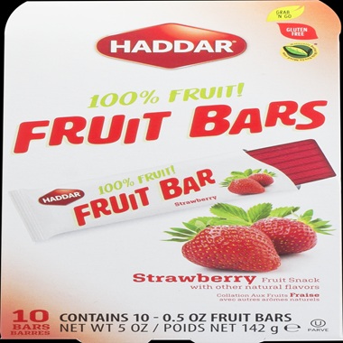 HAD. FRUIT BAR BOX STRAW.