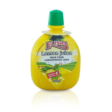ELISHA LEMON JUICE 200ML