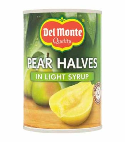 Del Monte Pear Halves In Syrup 420g (230g Drained)
