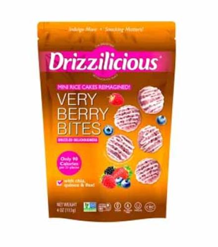DRIZZILICIOUS VERY BERRY DRIZZLE BITES 4 OZ BAG