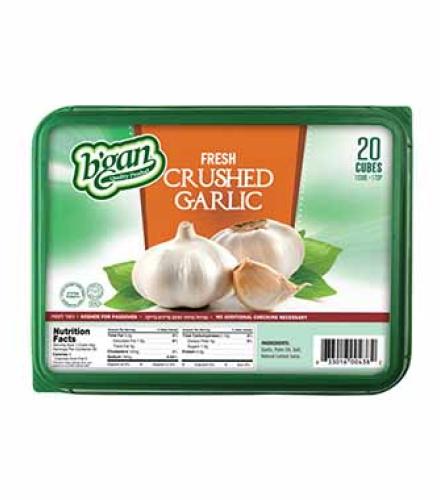 B'gan Crushed Garlic 20 cubes 