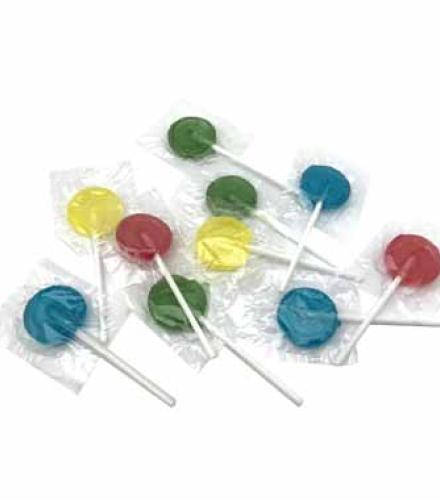 GED. FLAT LOLLIPOPS 10OZ