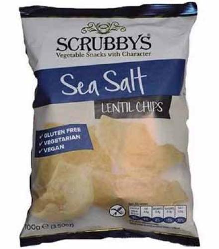 SCRUBBYS LENTIL SEA SALT 100 gram