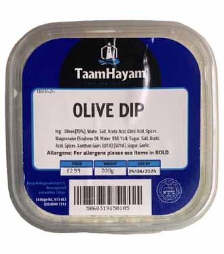 Taam Hayam Olive Dip 200g