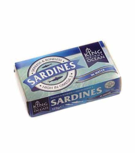 KING SARDINES WATER