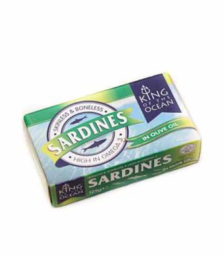 KING SARDINES OLIVE OIL