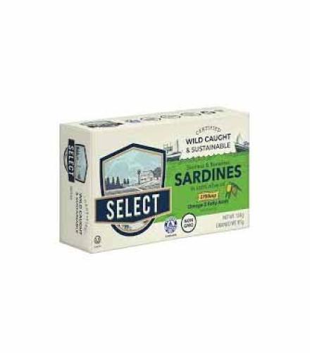 SELECT SARDINES OLIVE OIL