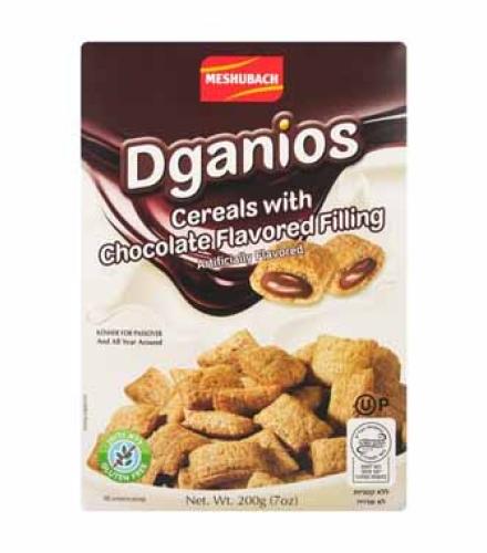 Meshubach Gluten Free Cereal With Chocolate Filling 200g