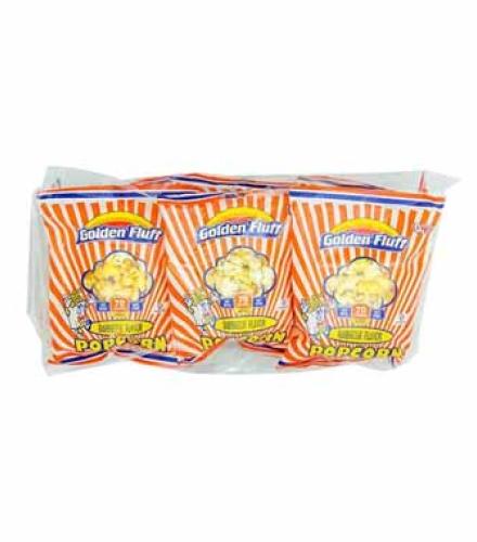 Golden Fluff Popcorn Bbq 6 Pk