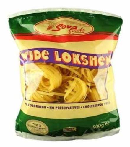 Sova Wide Lokshen 500 gr