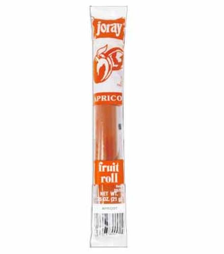 Joray Apricot Fruit Rolls Real Fruit 0.75 oz
