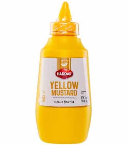 Haddar Mustard Squeeze 20Oz 