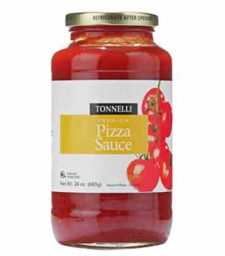 Tonnelli Pizza Sauce Fat Free 24 Oz 680 gr