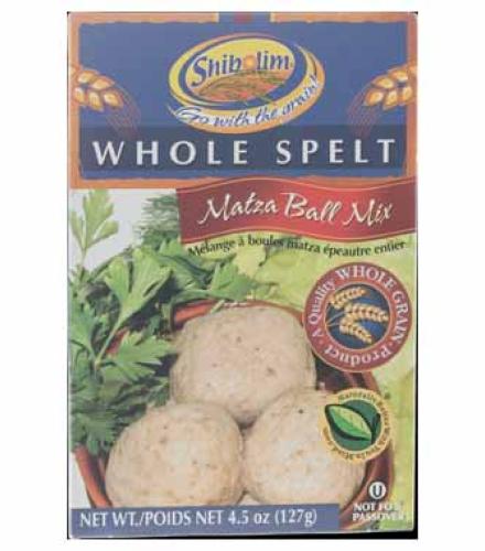 Shibolim Mix Matzo Ball Whole Spelt 4.5Oz 