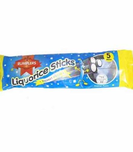 Rumplers Sherbert Filled liquorice sticks x5