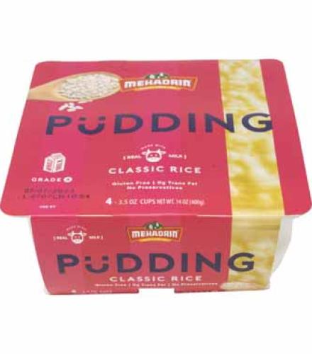 Mehadrin  RICE PUDDING X4