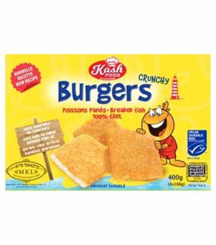 KASH BURGERS BREADED FISH