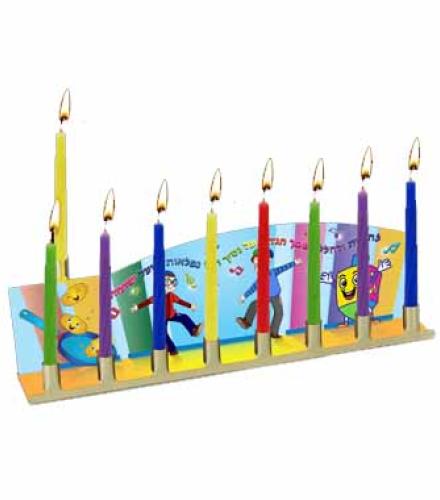 TIN MENORAH IZZY DIZZY