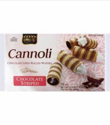 PAS. CANNOLI CHOC. STRIPE