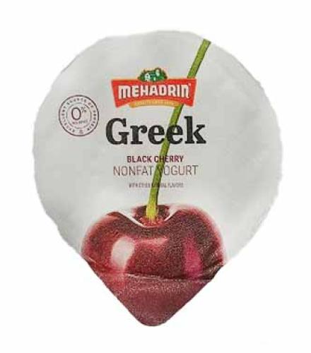 Mehadrin Black Cherry Nonfat Greek Yogurt