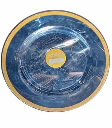 S/C CHARGER BLUE GOLD RIM