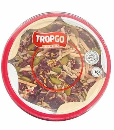 Tropgo mixed nuts, seeds, and dried fruits