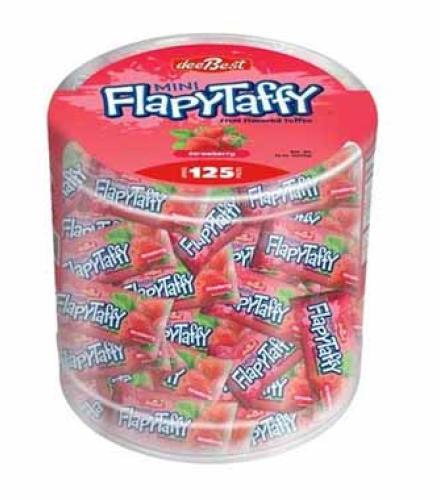 DeeBest Mini Flappy Strawberry Flavor 125pk, 35 Oz
