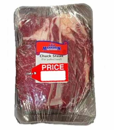Mehadrin Chuck steak , Price per kilo