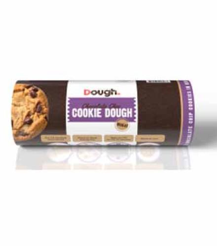 Cookie Dough Chocolate Chip Cut while frozen Place on a baking tray Bake for 10-12 Min