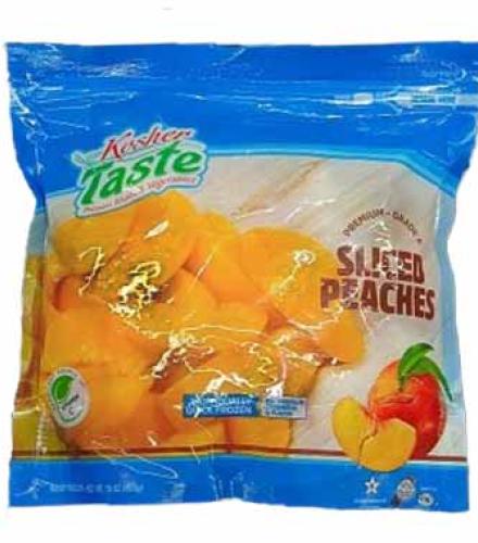  Pardes Farms Taste Frozen sliced peaches 16 oz (1 lb) 