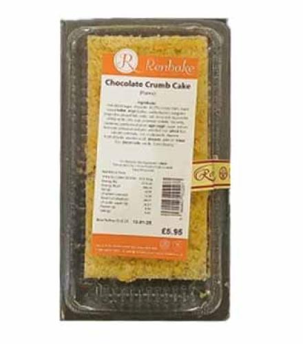 Renbake Chocolate Crumb Cake.Price: £
